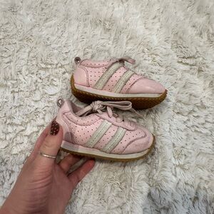 GAP Kids Pink Sneakers with White Accents